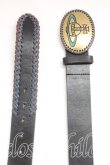 画像2: ヴィヴィアンウエストウッド 中古 / オーブバックルベルト  黒  H-26-10-11-101-gd-OD-ZH (2)