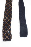 画像3: ヴィヴィアンウエストウッド MAN 中古 / ニットナロータイ  黒  H-26-10-11-103-gd-OD-ZH (3)