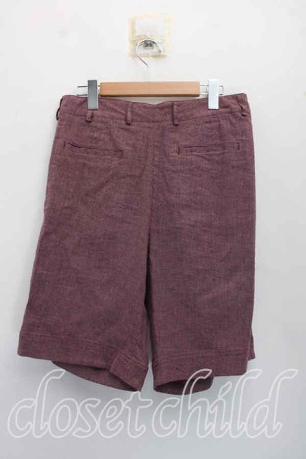画像2: ヴィヴィアンウエストウッド 中古 / ドランクンハーフパンツ 40（9号相当） 紫  H-26-10-11-011-pa-OD-ZH (2)