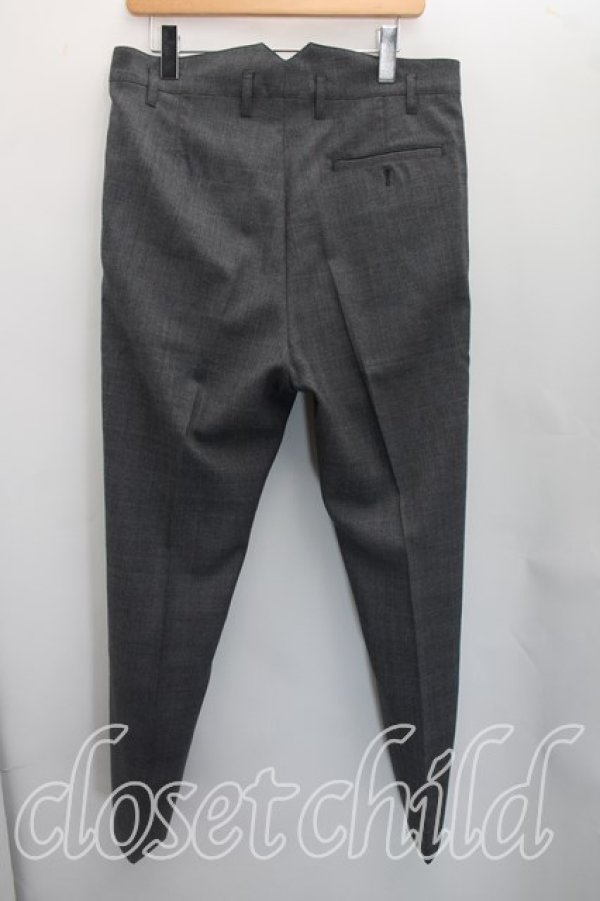 画像2: ヴィヴィアンウエストウッド MAN 中古 / グレンチェックパンツ 48（メンズL相当） 灰  H-26-10-11-014-pa-OD-ZH (2)