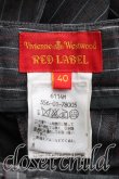 画像3: ヴィヴィアンウエストウッド 中古 / ストライプワイドパンツ 40（9号相当） 灰  H-26-10-11-016-pa-OD-ZH (3)