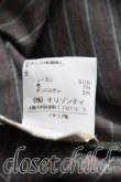 画像4: ヴィヴィアンウエストウッド 中古 / ストライプワイドパンツ 40（9号相当） 灰  H-26-10-11-016-pa-OD-ZH (4)