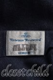 画像3: ヴィヴィアンウエストウッド MAN 中古 / カラーオーブ刺繍比翼ロングシャツ  紺  H-26-10-18-021-bl-OD-ZH (3)