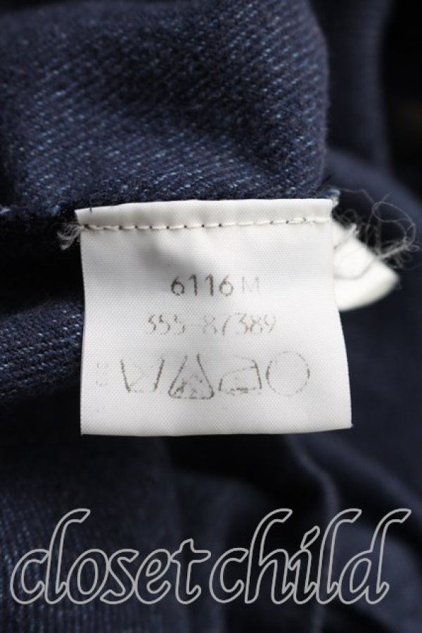 画像4: ヴィヴィアンウエストウッド MAN 中古 / カラーオーブ刺繍比翼ロングシャツ  紺  H-26-10-18-021-bl-OD-ZH (4)