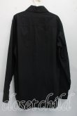 画像2: ヴィヴィアンウエストウッド MAN 中古 / カラーオーブ刺繍シャツ II(メンズM相当） 黒  H-26-10-18-029-bl-OD-ZH (2)