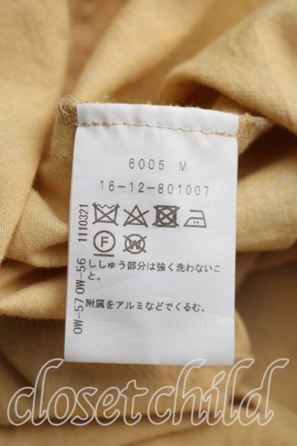 画像4: ヴィヴィアンウエストウッド 中古 / オーブ刺繍ロングシャツ 00（ワンサイズ） 黄色  H-26-10-18-037-bl-OD-ZH (4)