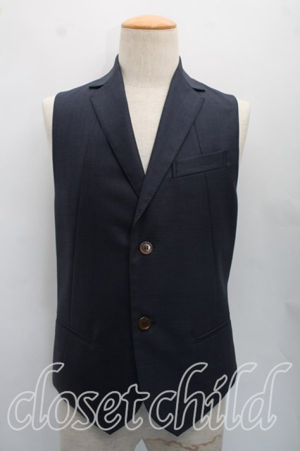 画像5: ヴィヴィアンウエストウッド MAN 中古 / グラフチェックダブルスリーピース 46（メンズM相当） 灰  H-26-10-18-044-su-OD-ZH (5)