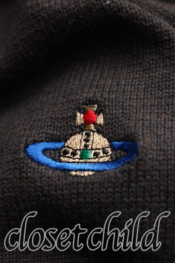 画像6: ヴィヴィアンウエストウッド MAN 中古 / ダメージニット  茶  H-26-10-18-049-to-OD-ZH (6)