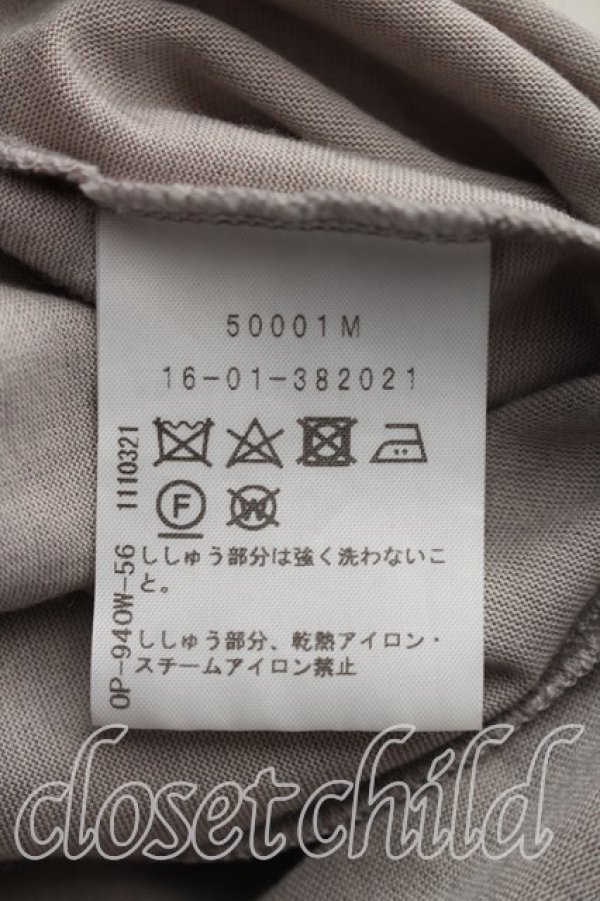 画像4: ヴィヴィアンウエストウッド 中古 / ボートネックカットソー 2（9号相当） チャコールグレー  H-26-10-18-058-to-OD-ZH (4)