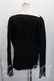 画像2: ヴィヴィアンウエストウッド 中古 / ボートネックカットソー 00（ワンサイズ） 黒  H-26-10-18-059-to-OD-ZH (2)