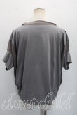 画像2: ヴィヴィアンウエストウッド 中古 / 単色オーブ刺繍ドルマンカットソー 2（9号相当） 灰  H-26-10-18-061-to-OD-ZH (2)