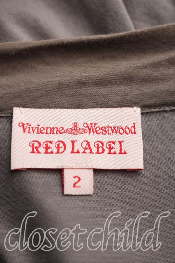 画像3: ヴィヴィアンウエストウッド 中古 / 単色オーブ刺繍ドルマンカットソー 2（9号相当） 灰  H-26-10-18-061-to-OD-ZH (3)