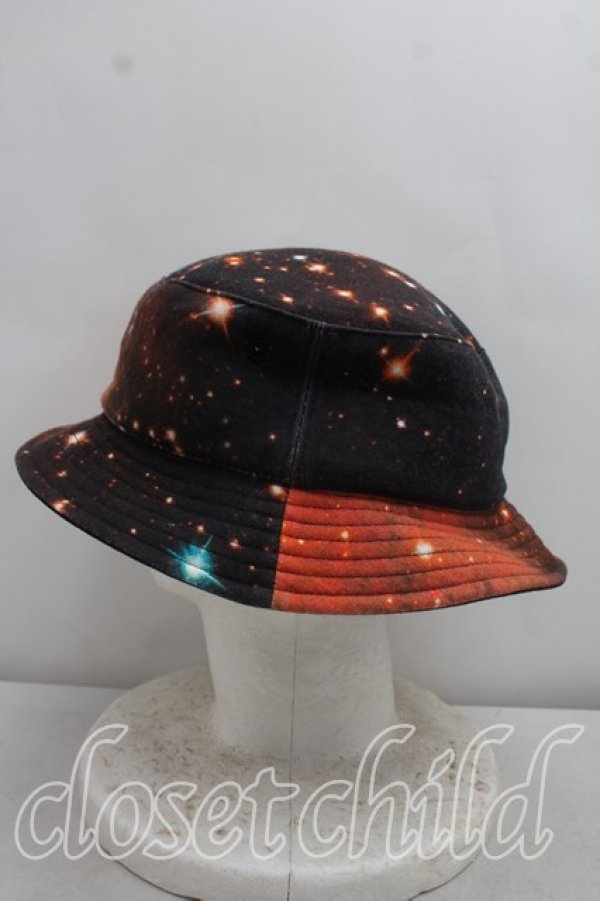 画像2: ヴィヴィアンウエストウッド MAN 中古 / GALAXY メンズバケットハット  黒  H-26-10-18-074-ha-OD-ZH (2)