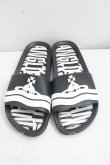 画像2: ヴィヴィアンウエストウッド×Melissa 中古 / BEACH SLIDE ADサンダル EU37（23.5cm相当） 黒  H-26-10-18-084-sh-OD-ZH (2)