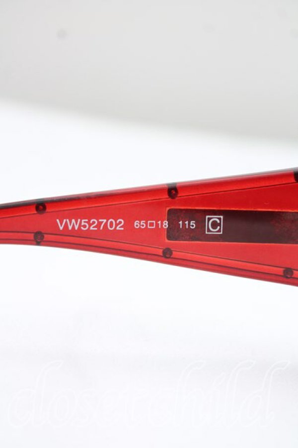 画像5: ヴィヴィアンウエストウッド 中古 / サングラスVW52702  赤  H-26-10-18-094-gd-OD-ZH (5)