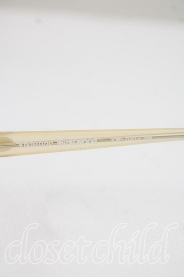 画像4: ヴィヴィアンウエストウッド 中古 / メガネVW-7003  白  H-26-10-18-120-gd-OD-ZH (4)