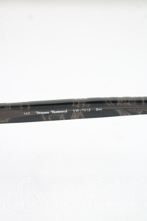 画像4: ヴィヴィアンウエストウッド 中古 / メガネVW-7012  黒  H-26-10-18-121-gd-OD-ZH (4)