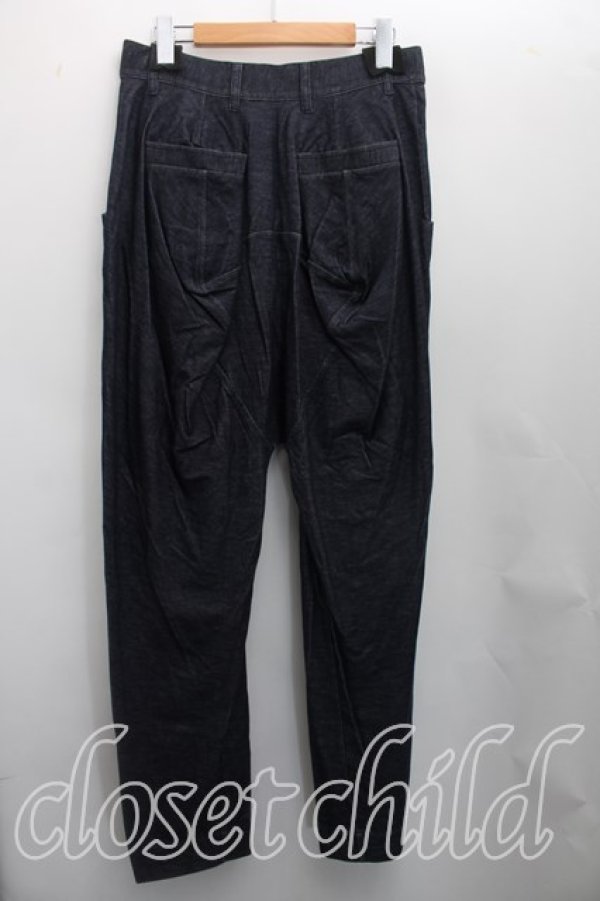 画像2: ヴィヴィアンウエストウッド MAN 中古 / サルエルパンツ 44（メンズS相当） インディゴ  H-26-10-18-016-pa-OD-ZH (2)