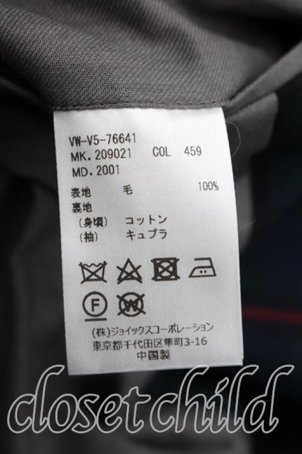 画像6: ヴィヴィアンウエストウッド MAN 中古 / タータンチェックセットアップ 46（メンズM相当） 緑  H-26-10-25-021-su-OD-ZH (6)