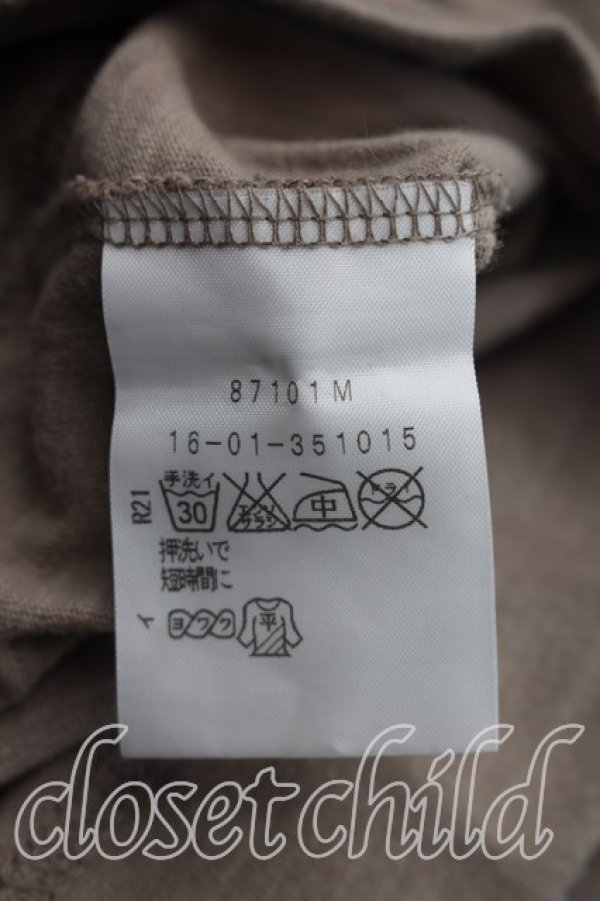 画像4: ヴィヴィアンウエストウッド 中古 / カードptカットソー 2（9号相当） ベージュ  H-26-10-25-031-to-OD-ZH (4)