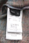 画像4: ヴィヴィアンウエストウッド MAN 中古 / STRIPPED STEFANO ポロ S マルチ  H-26-10-25-036-to-OD-ZH (4)