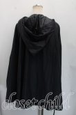 画像2: ANGLOMANIA 中古 / ポンチョレインコート 38（M相当） 黒  H-26-10-25-001-jc-OD-ZH (2)