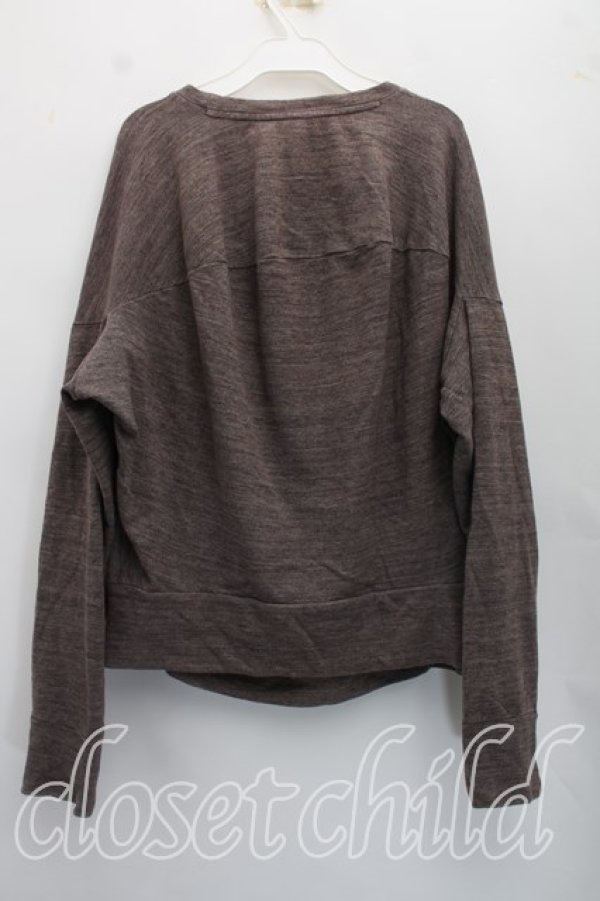 画像2: ヴィヴィアンウエストウッド 中古 / フラワーオーブptスウェット 2（9号相当） 茶  H-26-10-25-042-to-OD-ZH (2)
