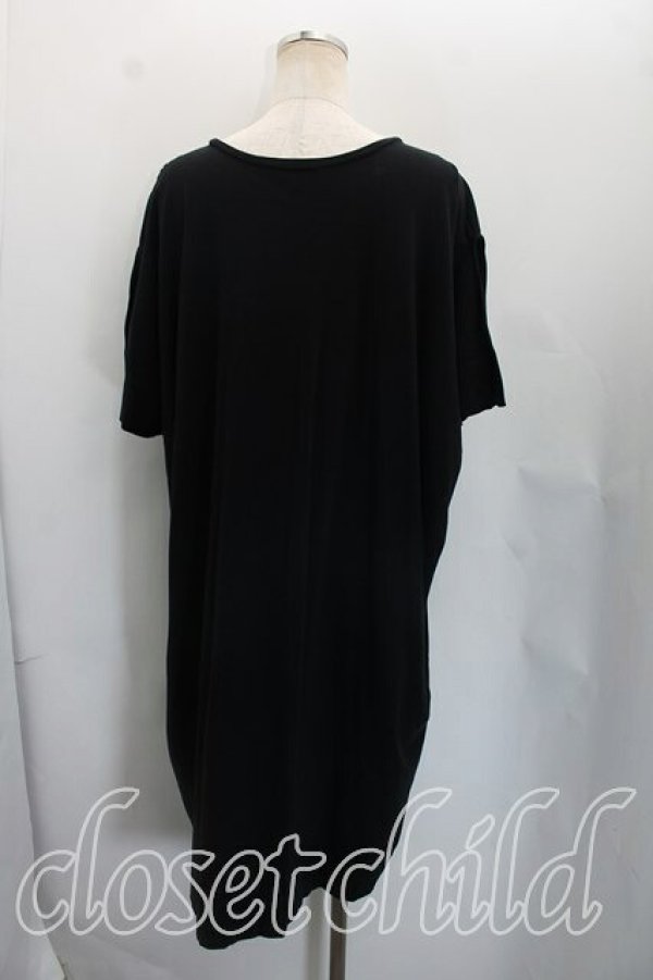 画像2: ヴィヴィアンウエストウッド 中古 / クロックptカットソーワンピ 2（9号相当） 黒  H-26-10-25-004-op-OD-ZH (2)