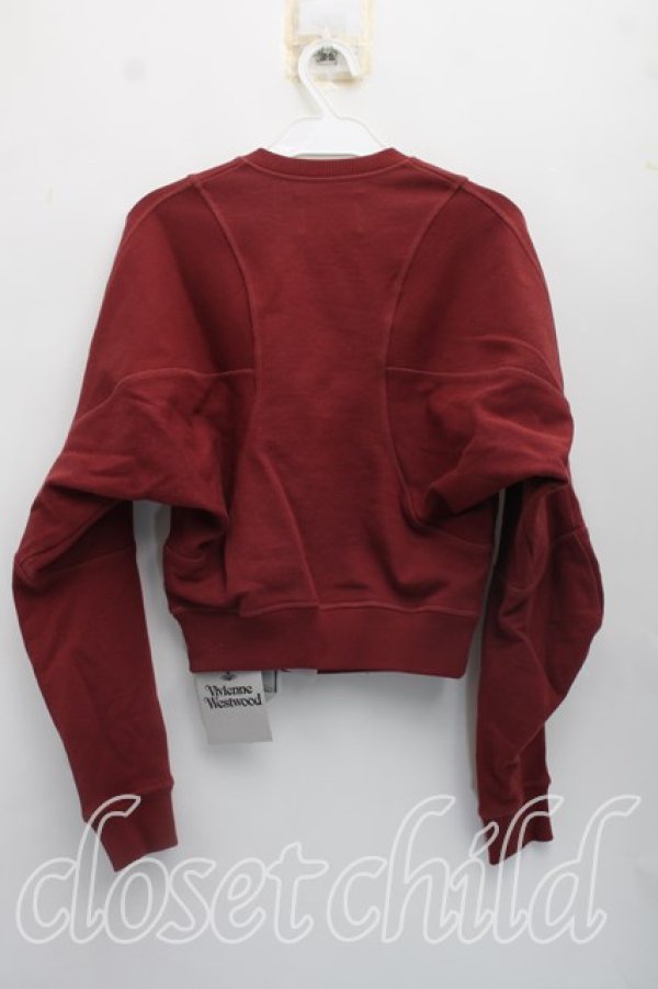 画像2: ヴィヴィアンウエストウッド 中古 / クロップドスウェット S 茶  H-26-10-25-043-to-OD-ZH (2)