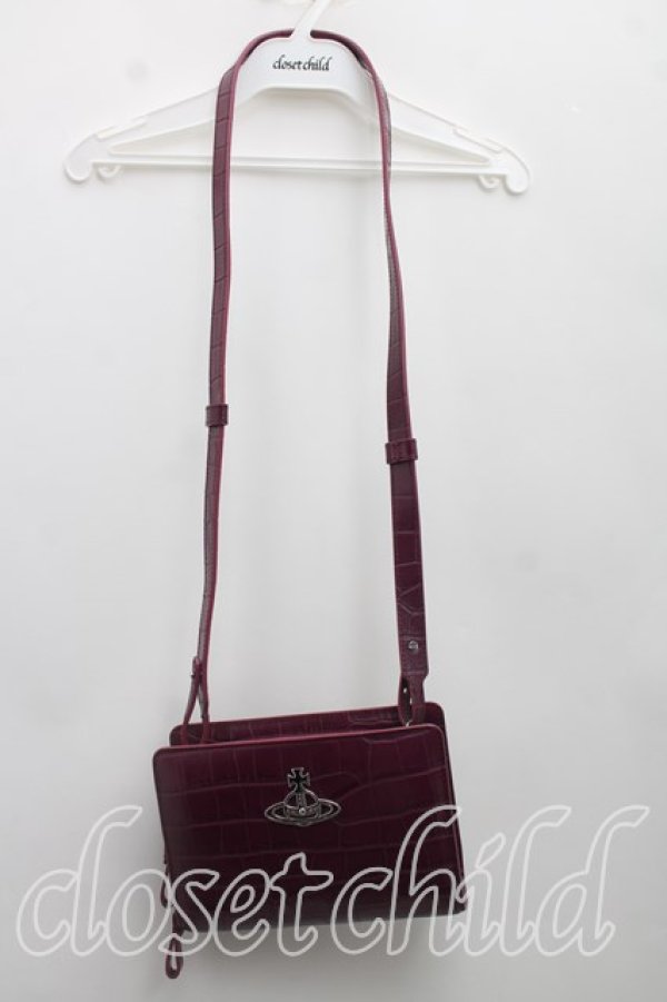 画像3: ヴィヴィアンウエストウッド 中古 / ジョセフィーヌショルダーバッグ  紫  H-26-10-25-048-ba-OD-ZH (3)