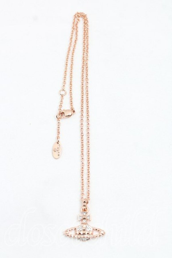 画像3: ヴィヴィアンウエストウッド 中古 / メイフェアバスレリーフネックレス  ピンクゴールド  H-26-10-25-058-nl-OD-ZH (3)