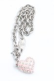 画像3: ヴィヴィアンウエストウッド 中古 / Valentines Heart ロケットネックレス  シルバー  H-26-10-25-059-nl-OD-ZH (3)