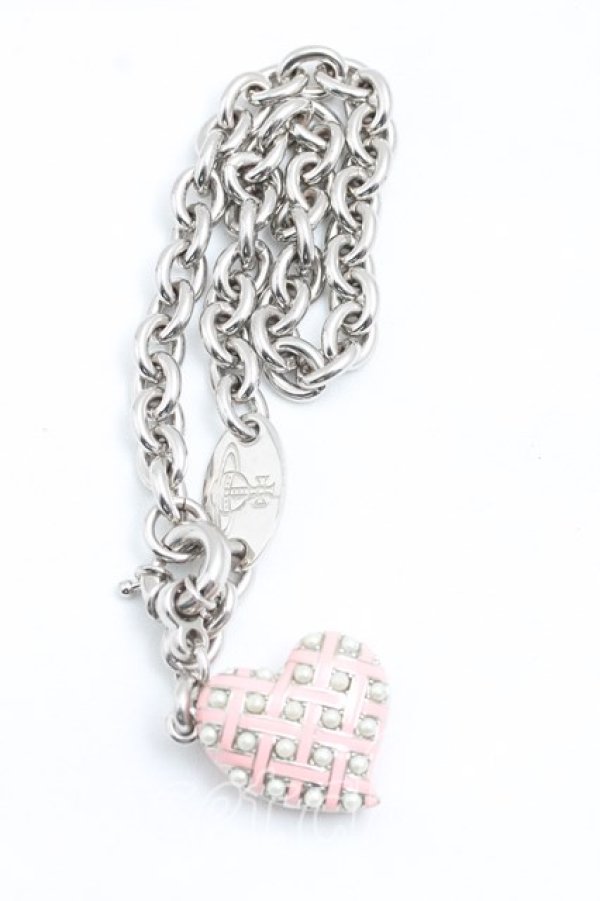 画像3: ヴィヴィアンウエストウッド 中古 / Valentines Heart ロケットネックレス  シルバー  H-26-10-25-059-nl-OD-ZH (3)