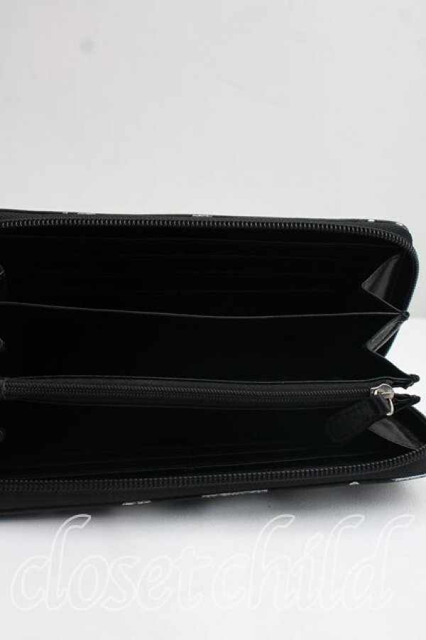 画像3: ヴィヴィアンウエストウッド 中古 / ロゴプリント長財布  黒  H-26-10-25-062-wa-OD-ZH (3)