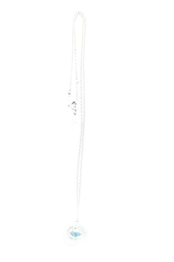 画像4: ヴィヴィアンウエストウッド 中古 / CLARETTAネックレス  シルバー  H-26-10-25-079-nl-OD-ZH (4)