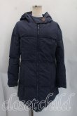 画像3: ヴィヴィアンウエストウッド 中古 / グラフチェックリバーシブルダウンコート 3（11号相当） 紺  H-26-10-25-009-co-OD-ZH (3)