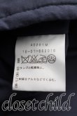 画像6: ヴィヴィアンウエストウッド 中古 / グラフチェックリバーシブルダウンコート 3（11号相当） 紺  H-26-10-25-009-co-OD-ZH (6)