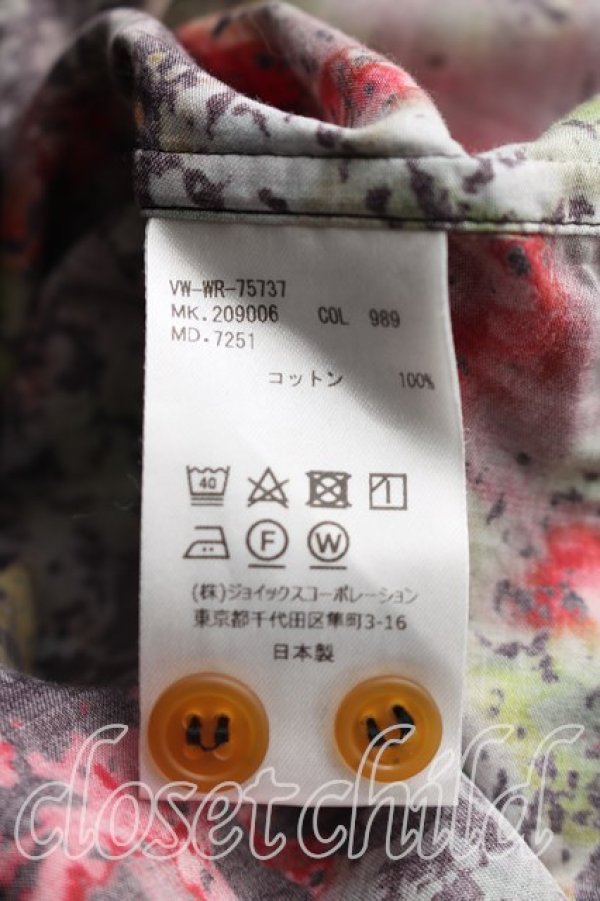 画像4: ヴィヴィアンウエストウッド MAN 中古 / ブリューゲルシャツ 44（メンズS相当） 緑  H-26-10-25-014-bl-OD-ZH (4)