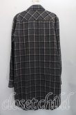 画像2: ヴィヴィアンウエストウッド MAN 中古 / タータンチェックロングシャツ 44（メンズS相当） 灰  H-26-10-25-018-bl-OD-ZH (2)