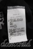 画像4: ヴィヴィアンウエストウッド 中古 / 単色オーブ刺繍総柄切替ポロカットソー 1（7号相当） 黒  H-26-11-01-019-to-OD-ZH (4)