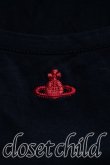 画像6: ヴィヴィアンウエストウッド 中古 / 単色オーブ刺繍カットソー 2（9号相当） 黒  H-26-11-01-026-to-OD-ZH (6)