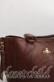 画像5: ヴィヴィアンウエストウッド 中古 / スプレッドハンドバッグ  茶  H-26-11-01-031-ba-OD-ZH (5)