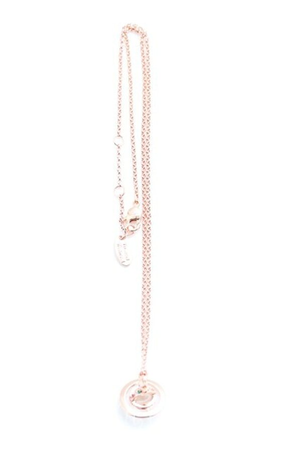 画像4: ヴィヴィアンウエストウッド 中古 / プチオーブネックレス  ピンクゴールド  H-26-11-01-037-nl-OD-ZH (4)
