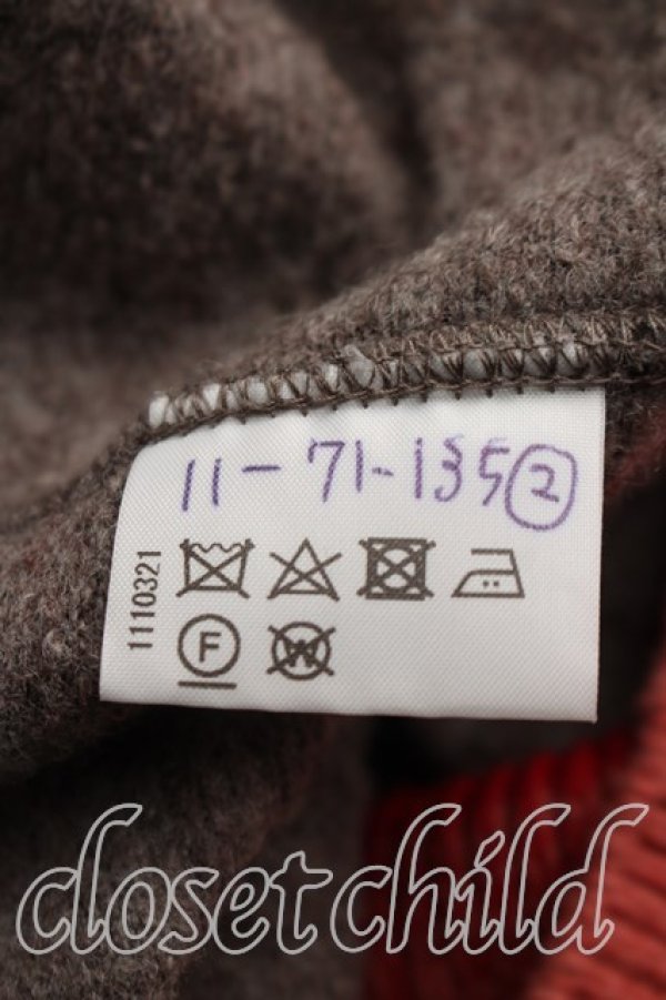 画像4: ヴィヴィアンウエストウッド 中古 / タートルニットワンピース M ピンクｘ灰  H-26-11-01-005-op-OD-ZH (4)