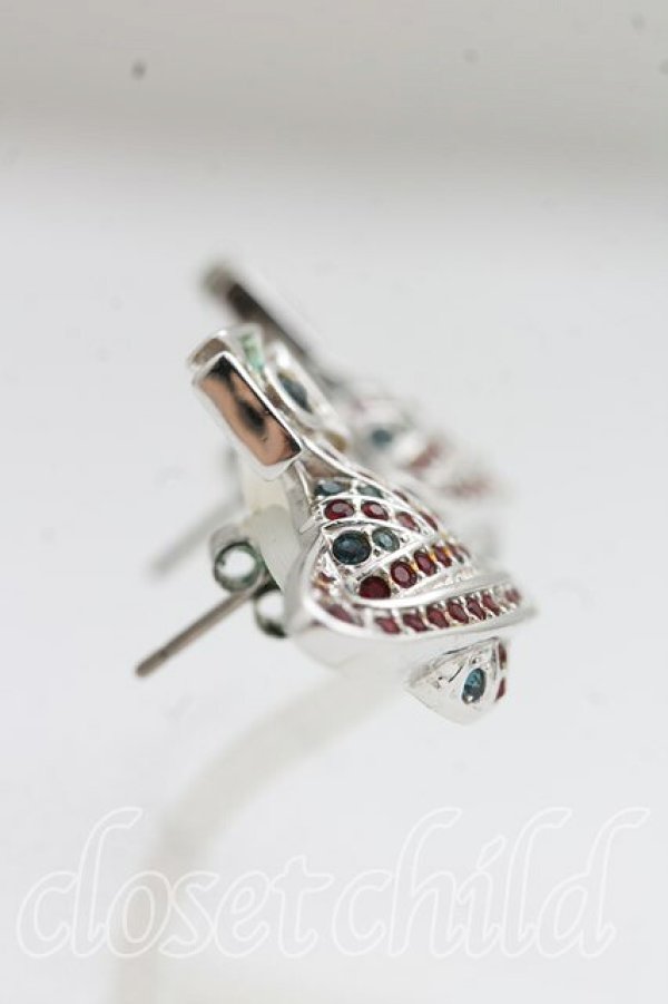 画像3: ヴィヴィアンウエストウッド 中古 / ジャックバスレリーフピアス  シルバー  H-26-11-01-055-er-OD-ZH (3)