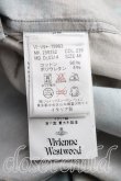 画像4: ヴィヴィアンウエストウッド MAN 中古 / アーカイブptシャツ 46（メンズM相当） 青ｘ灰  H-26-11-01-068-bl-OD-ZH (4)