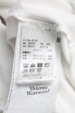 画像4: ヴィヴィアンウエストウッド 中古 / Endangered　Tシャツ M 白  H-26-11-01-070-ts-OD-ZH (4)