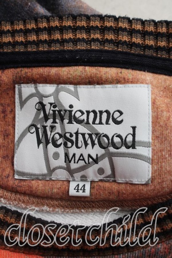 画像3: ヴィヴィアンウエストウッド MAN 中古 / ユニオンジャックスウェット 44（メンズS相当） 赤  H-26-11-01-073-to-OD-ZH (3)