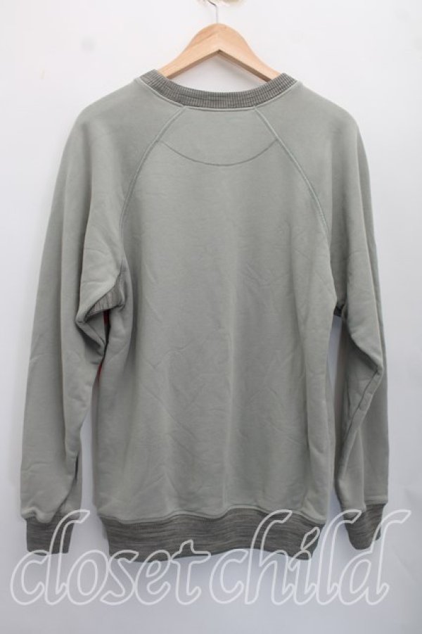画像2: ヴィヴィアンウエストウッド 中古 / メイフェアptラグランスウェット S カーキ  H-26-11-01-075-to-OD-ZH (2)