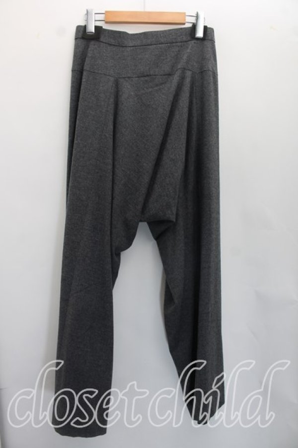 画像2: ヴィヴィアンウエストウッド 中古 / ウールサルエルパンツ 02（9号相当） 灰  H-26-11-01-010-pa-OD-ZH (2)